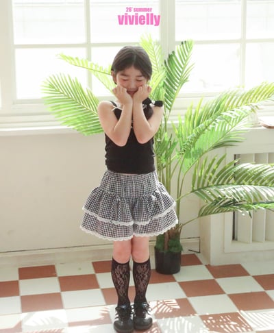 051109格子褲裙(兩色)4