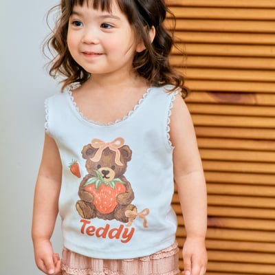 031705草莓熊背心(兩色)2