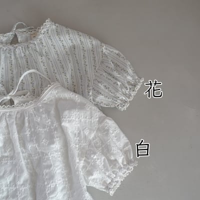 050310夏日花上衣(兩色)1