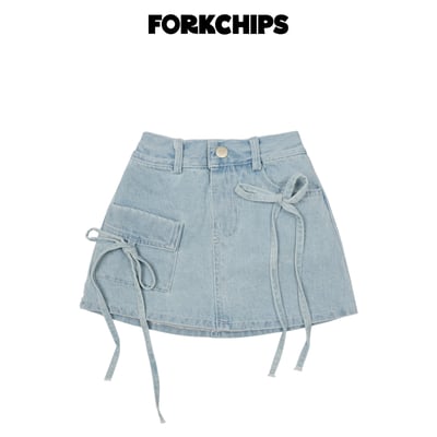 042012淺藍牛仔褲裙1