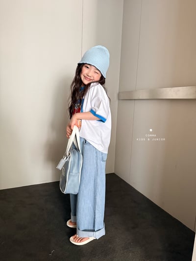 042152淺藍寬鬆牛仔褲8