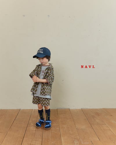 041516翻領花上衣(兩色)5