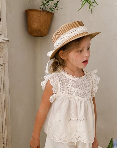 032346花樣綁帶帽(兩色)7