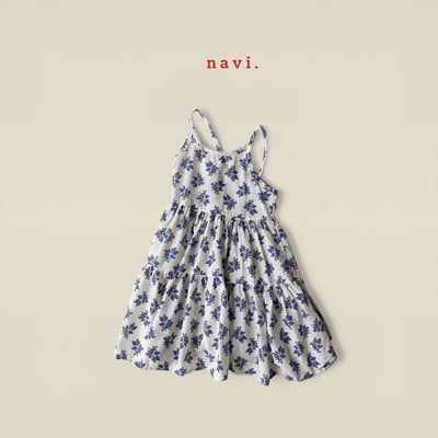 041524細肩花連身裙(兩色)4