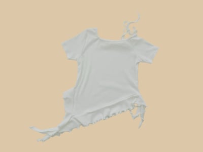 041040造型綁帶上衣(兩色)3