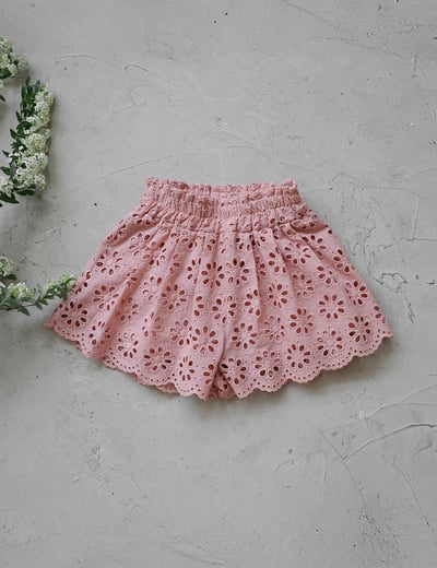 032340雕花短褲(三色)4