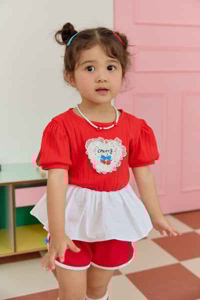 041435蝴蝶結短褲(兩色)4