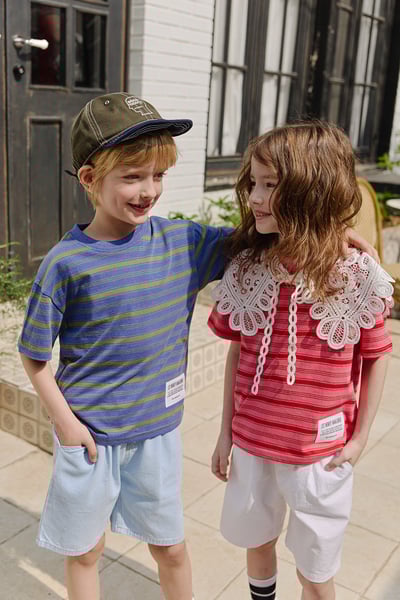 041124條紋上衣(兩色)1