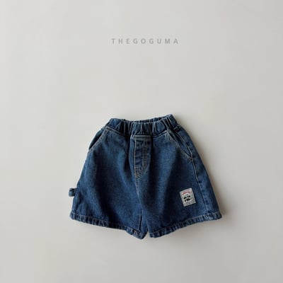 031909前面標籤牛仔短褲(兩色)4