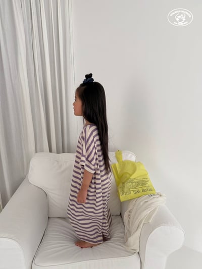 041602條紋連身裙(兩色)4