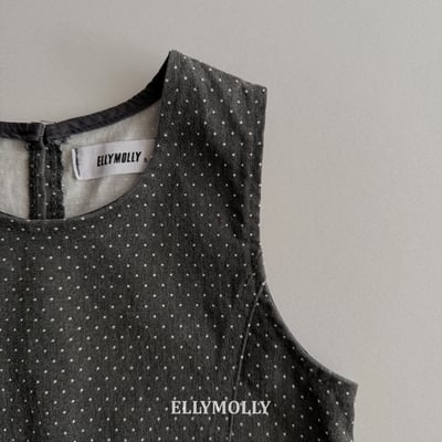 040776格子點點背心裙(兩色)6