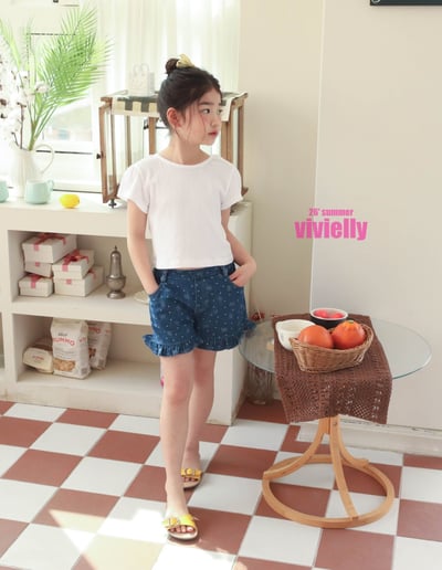 051129牛仔花邊短褲4