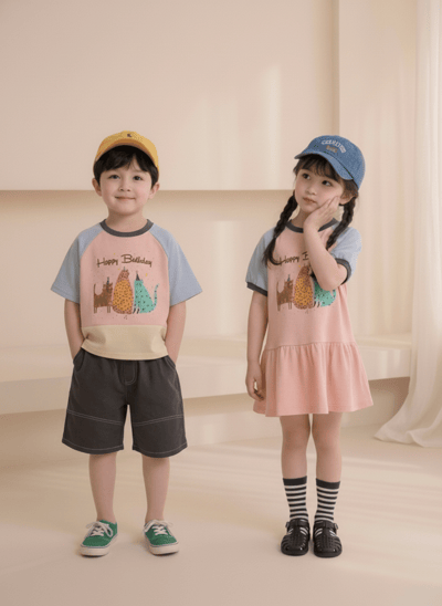 042328動物上衣連身裙A5