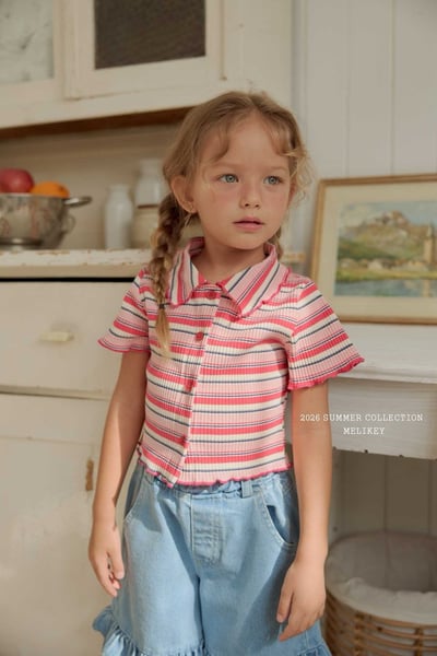 040104翻領條紋上衣(兩色)8