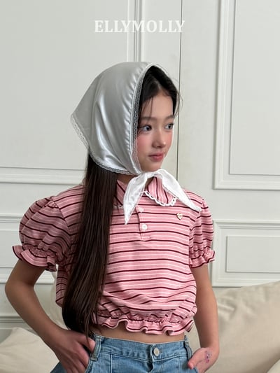 040771翻領條紋上衣(三色)14