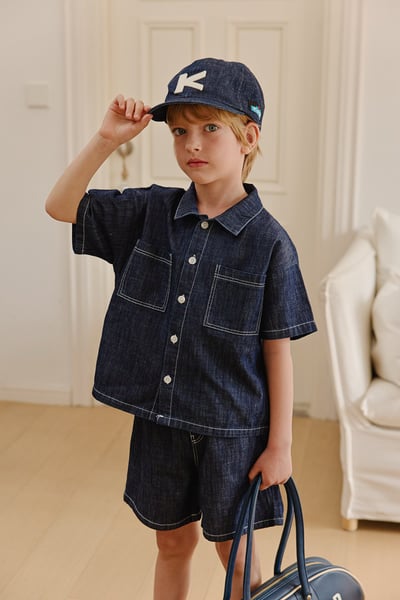 041103深藍牛仔短褲7