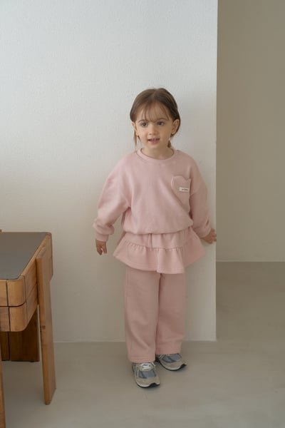 25411粉紅愛心口袋套裝2