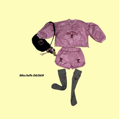 53008時尚蝴蝶結短褲(兩色)4