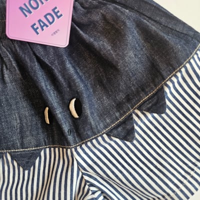 031740直紋牛仔短褲2