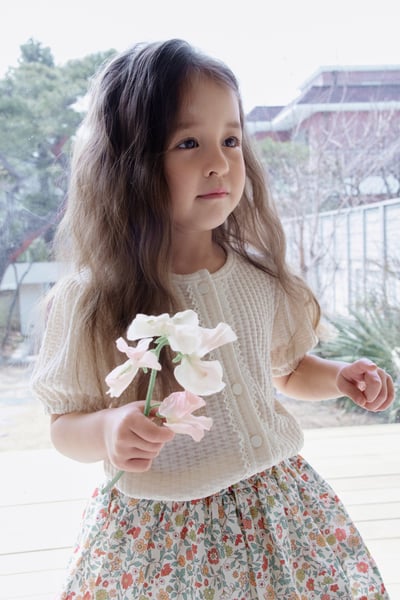 032714優雅花邊上衣(兩色)7