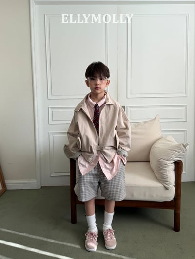 040763格子短褲(三色)14