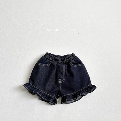 043017花邊牛仔短褲(兩色)3