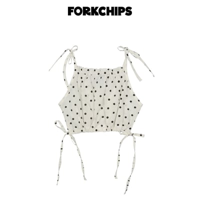 042045點點綁帶背心(兩色)3