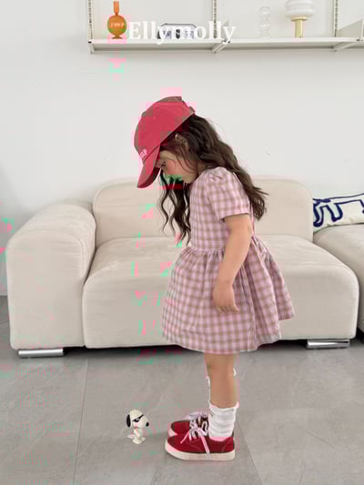 040741格子連身裙(兩色)13