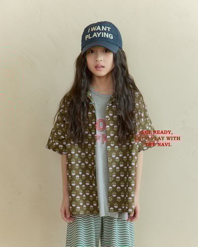 041516翻領花上衣(兩色)8