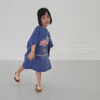 042436花朵連身裙(兩色)8