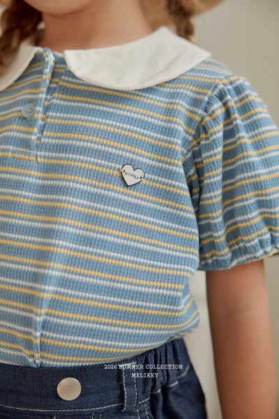 040119翻領條紋上衣(兩色)9