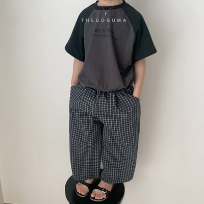 031928格子褲(兩色)6