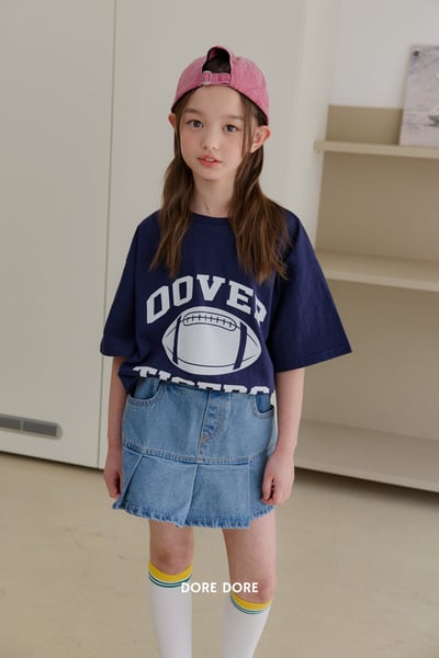 041013牛仔褲裙(兩色)5