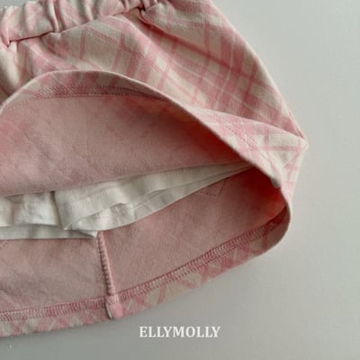 040773格紋褲裙(三色)7