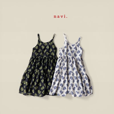 041524細肩花連身裙(兩色)1