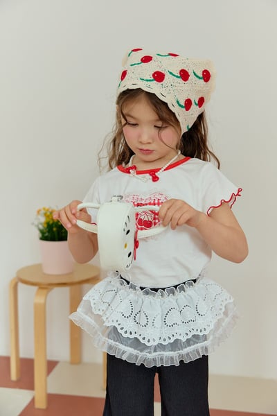 041417櫻桃捲邊袖上衣(兩色)6