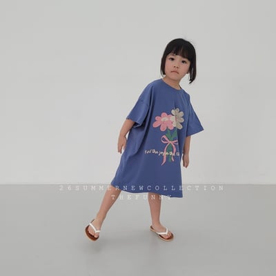 042436花朵連身裙(兩色)9