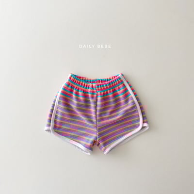 042534條紋短褲(三色)3