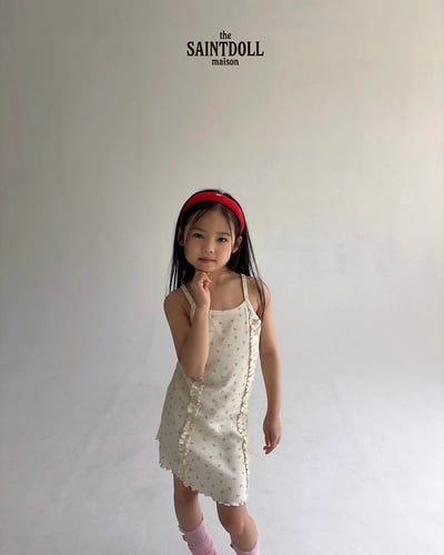 042645細肩櫻桃連身裙7