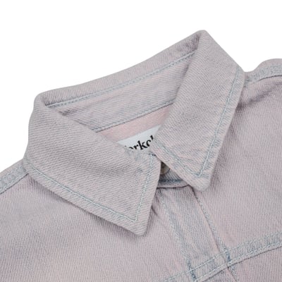 042033翻領刷色上衣(兩色)5