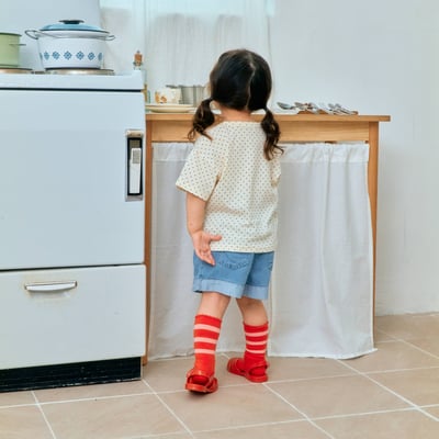 031741蝴蝶結牛仔短褲6