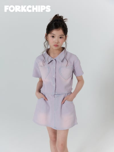 042034翻領愛心短上衣(兩色)12