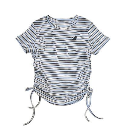 040212條紋上衣(兩色)2