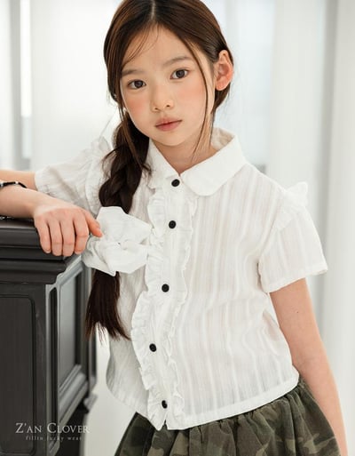 032508翻領荷葉上衣1