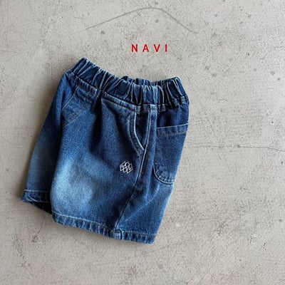 041559刷色牛仔短褲(兩色)3