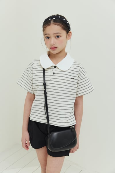 032431翻領條紋上衣(兩色)10