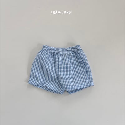041572幼童格子短褲(四色)3