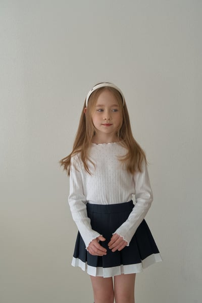 25421捲邊上衣(四色)8