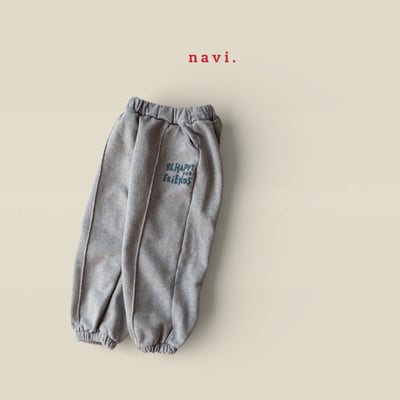 30038英文束口褲(兩色)12