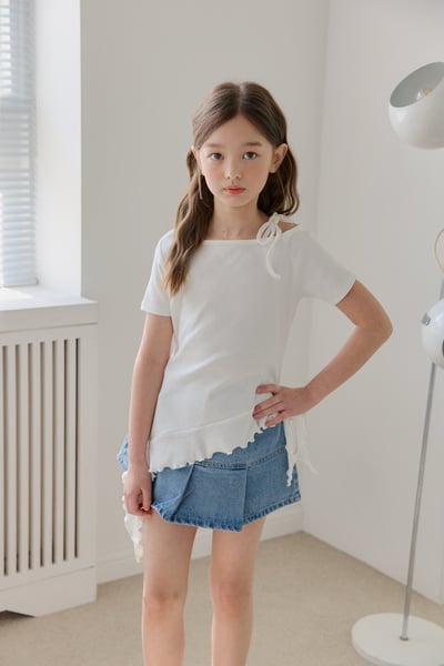 041040造型綁帶上衣(兩色)9